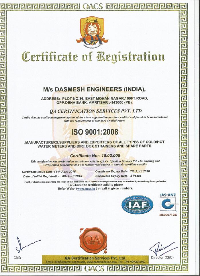 Darvesh Water Meters